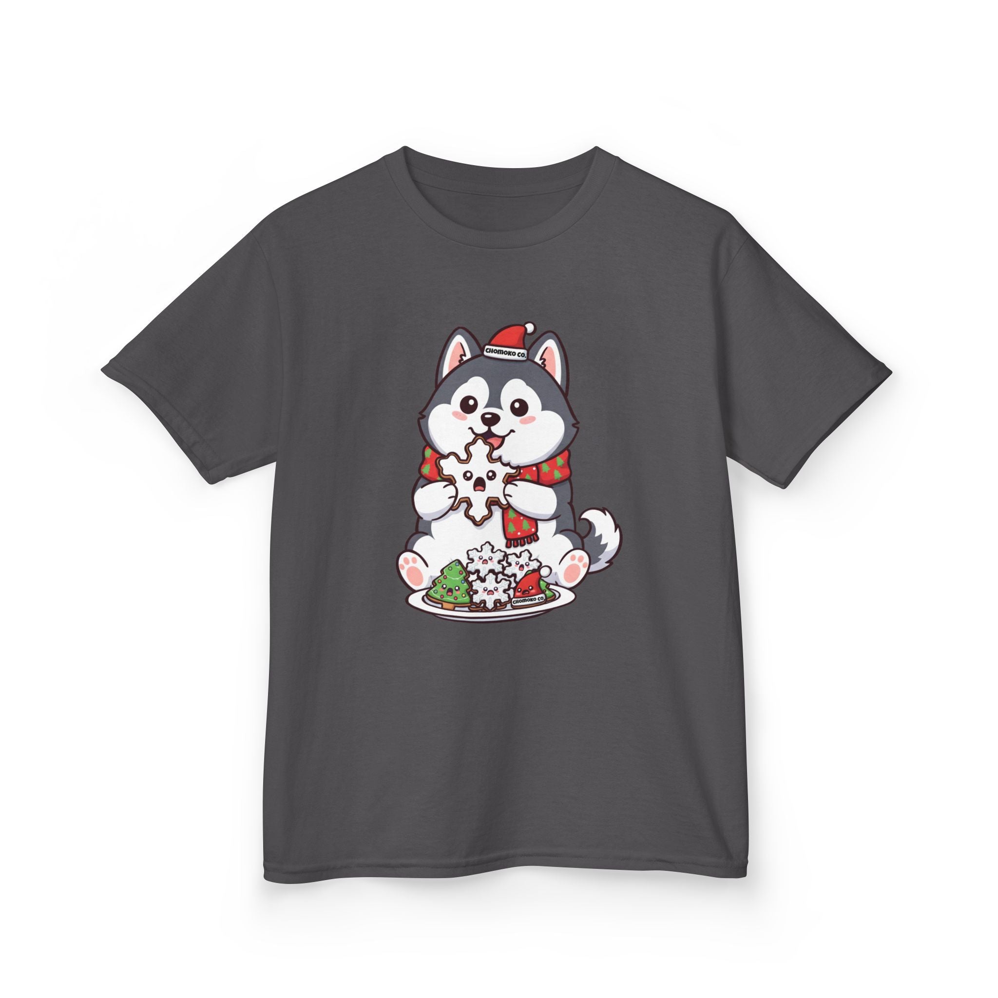 Koda eating Sugar cookies Kids Heavy Cotton™ Tee