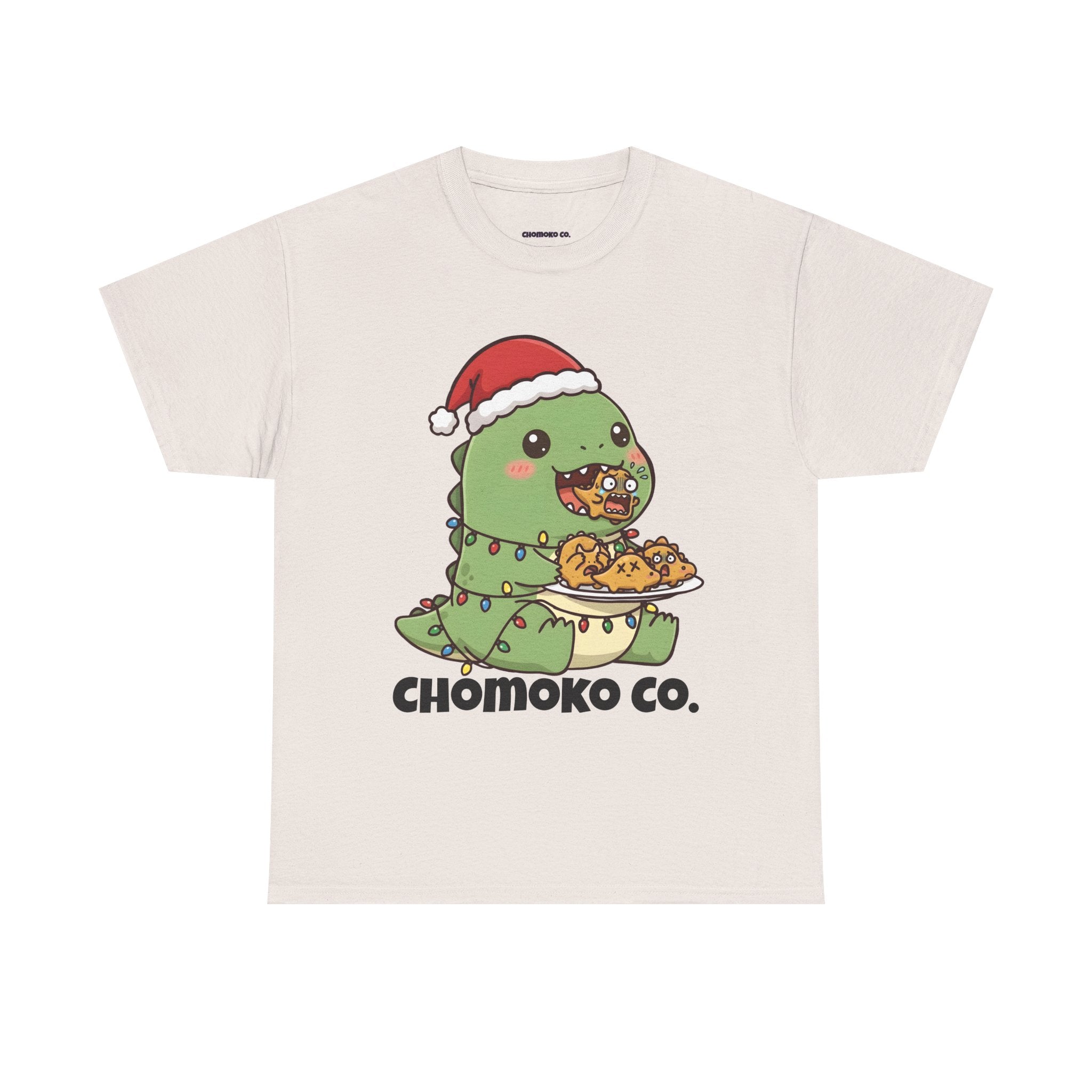 Tatsu with Christmas lights Sharing Tee | Christmas Cute Holiday Shirt