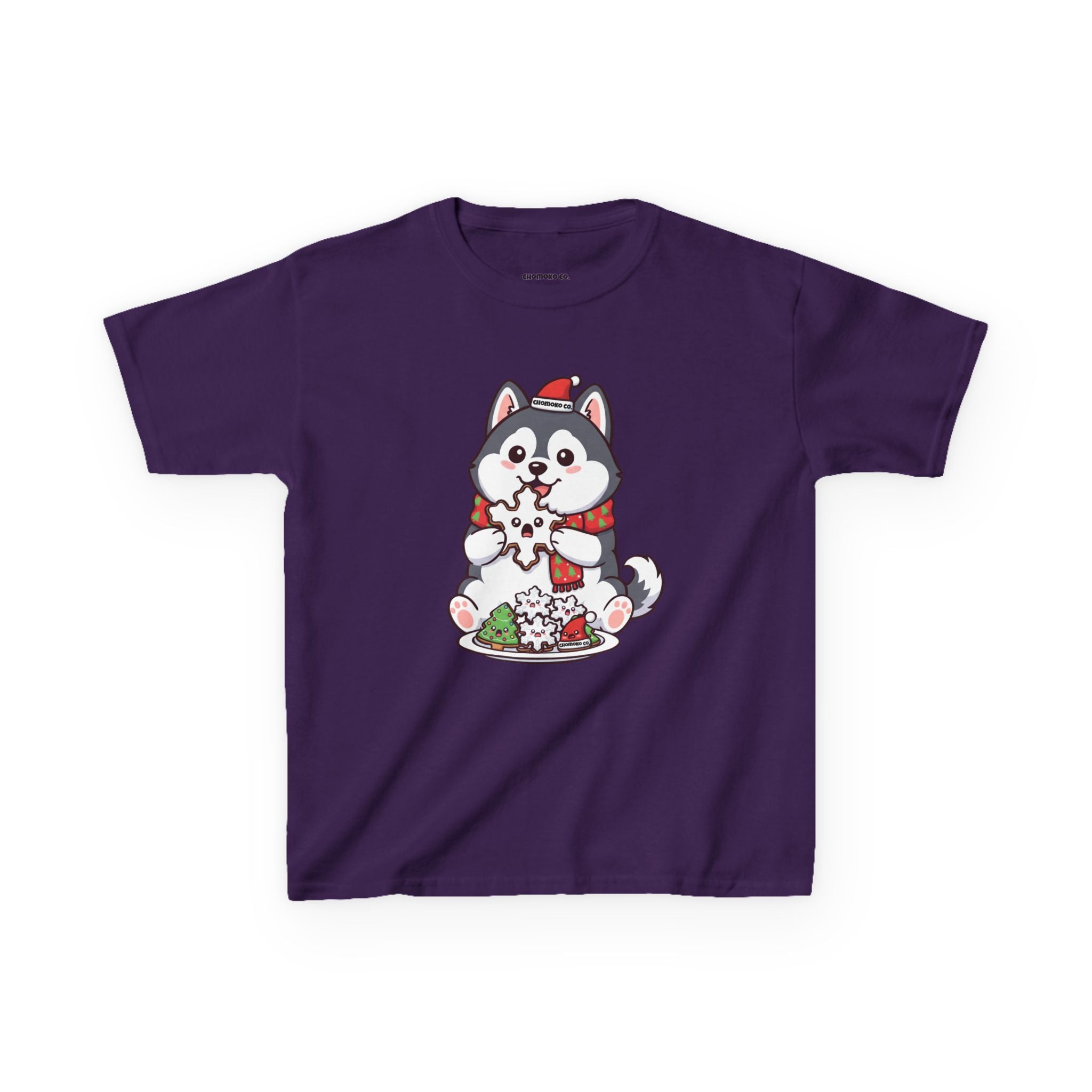 Koda eating Sugar cookies Kids Heavy Cotton™ Tee