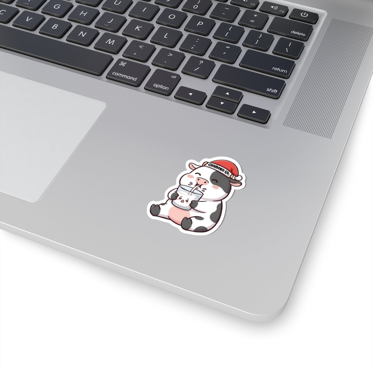 Kolby with Santa hat Kiss-Cut Sticker
