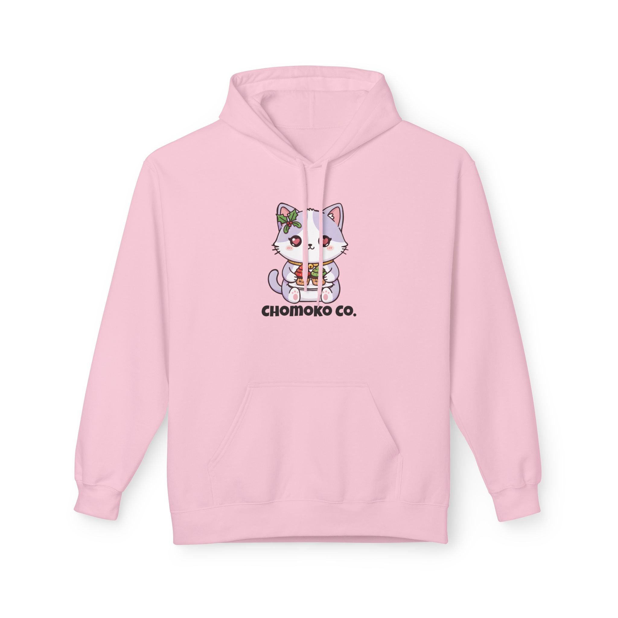 Nori with Christmas Cupcakes Unisex Midweight Softstyle Fleece Hoodie