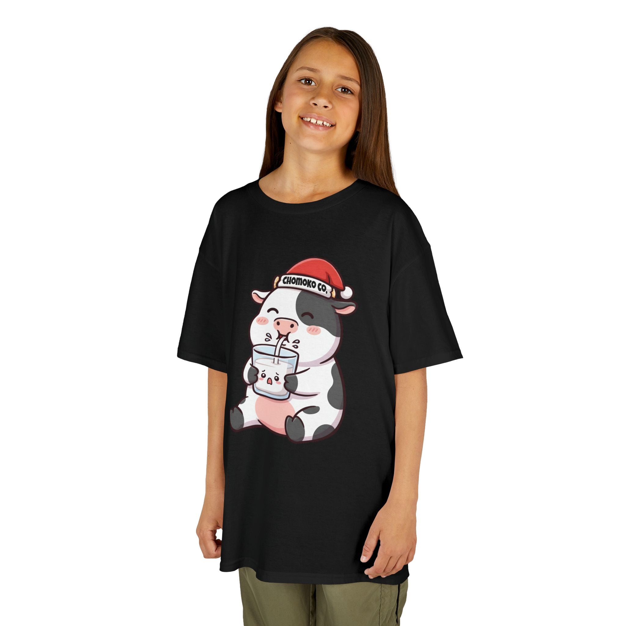 Kolby with Santa hat Kids Heavy Cotton™ Tee