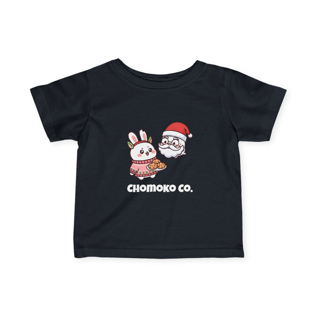 Chomoko and santa Oji Infant Fine Jersey Tee