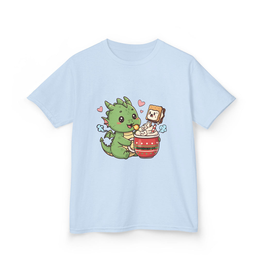 Rinzu drinking Hot chocolate Kids Heavy Cotton™ Tee