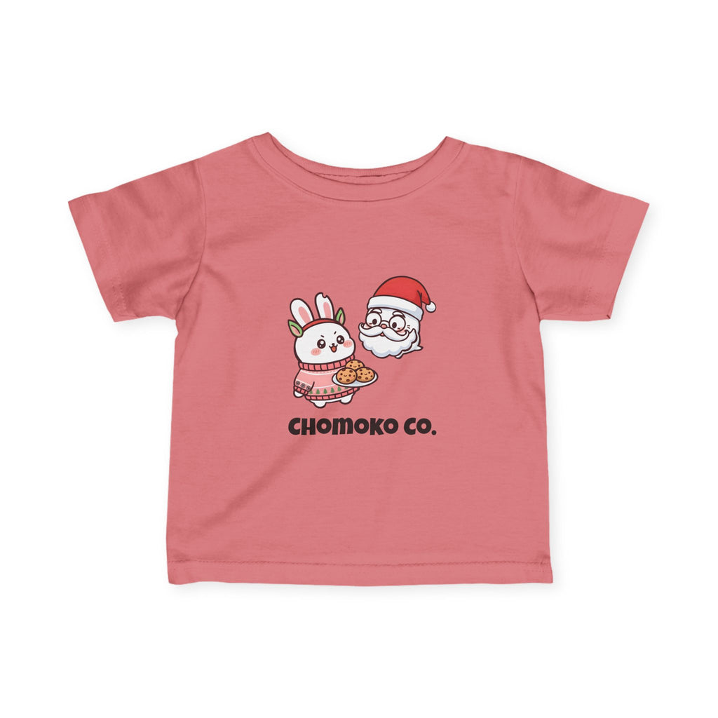 Chomoko and santa Oji Infant Fine Jersey Tee