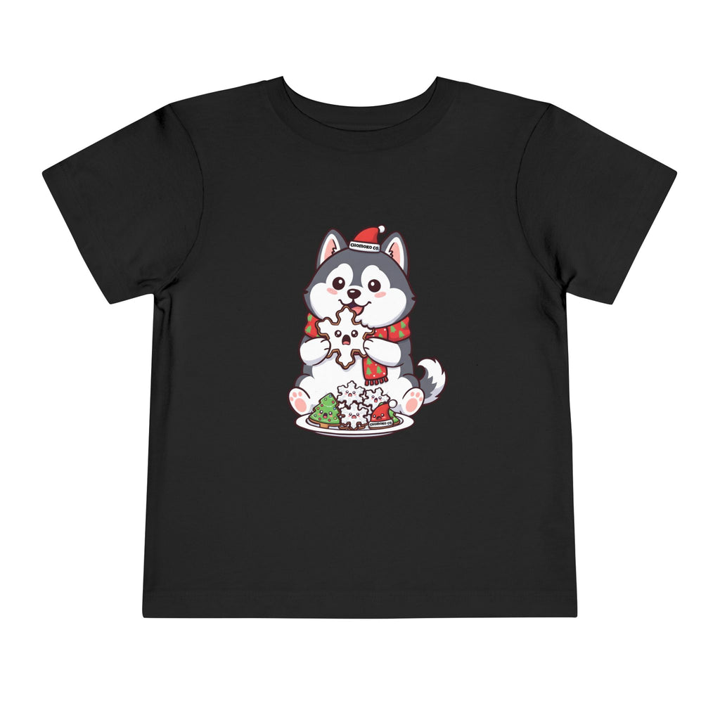 Koda eating Sugar cookies Toddler Short Sleeve Tee