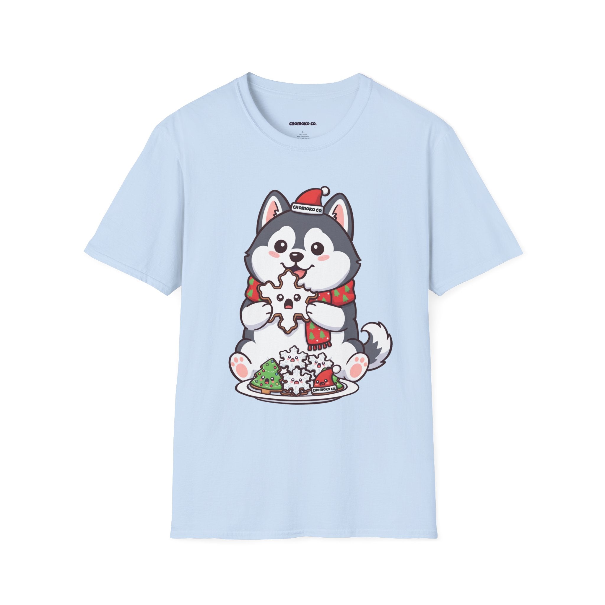 Koda eating Sugar cookies Unisex Softstyle T-Shirt