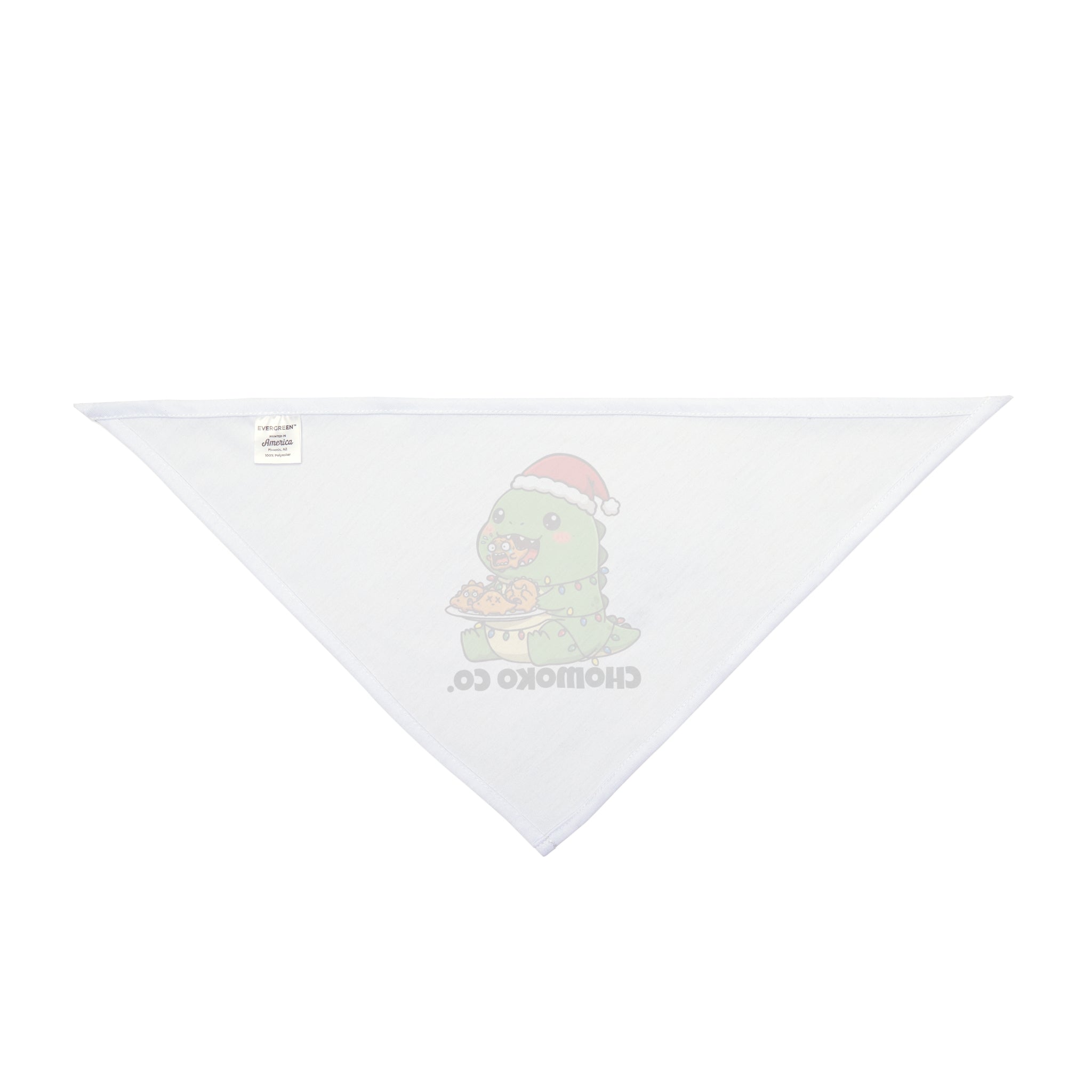 Tatsu with Christmas lights Pet Bandana