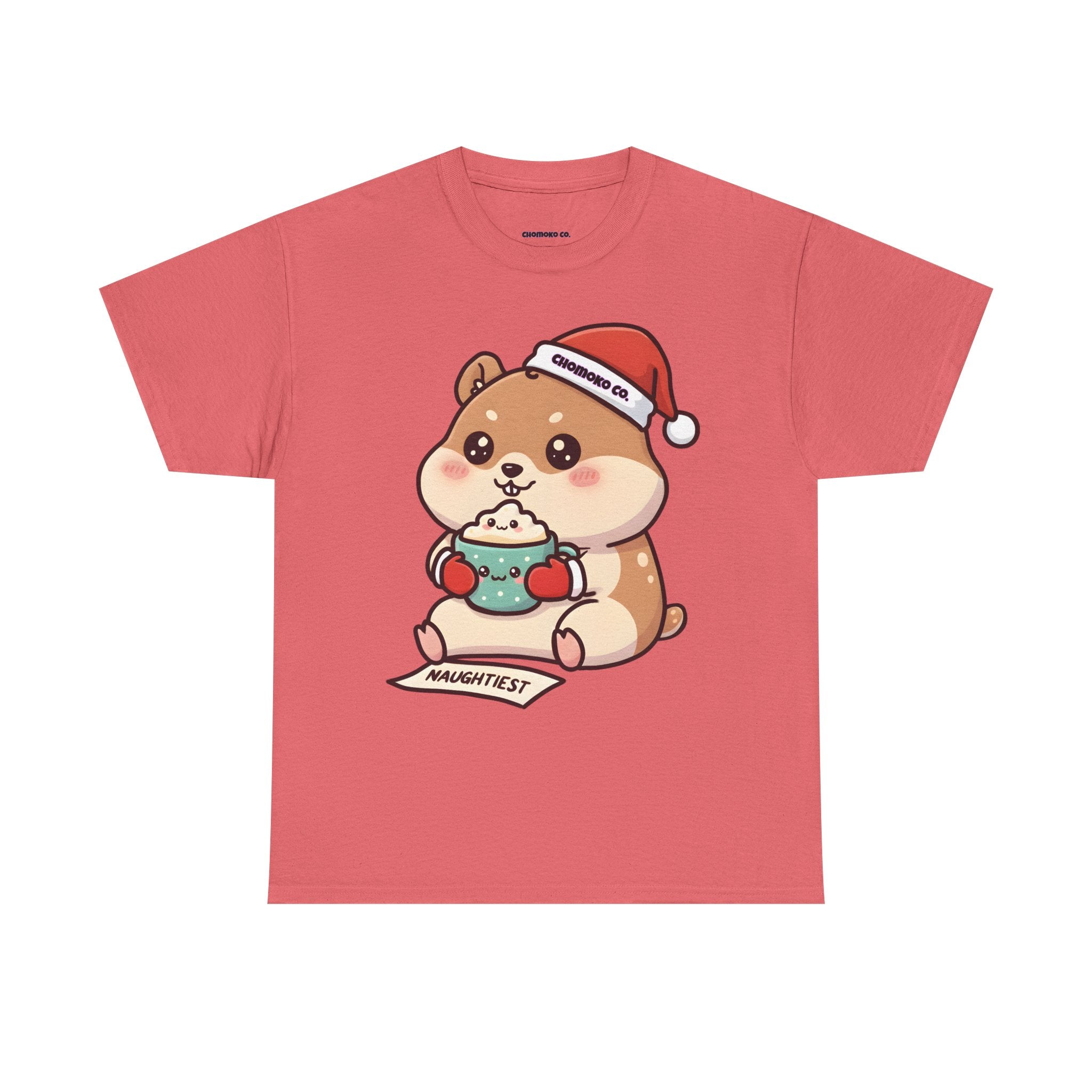Atsu drinking Eggnog Sharing Tee | Christmas Cute Holiday Shirt