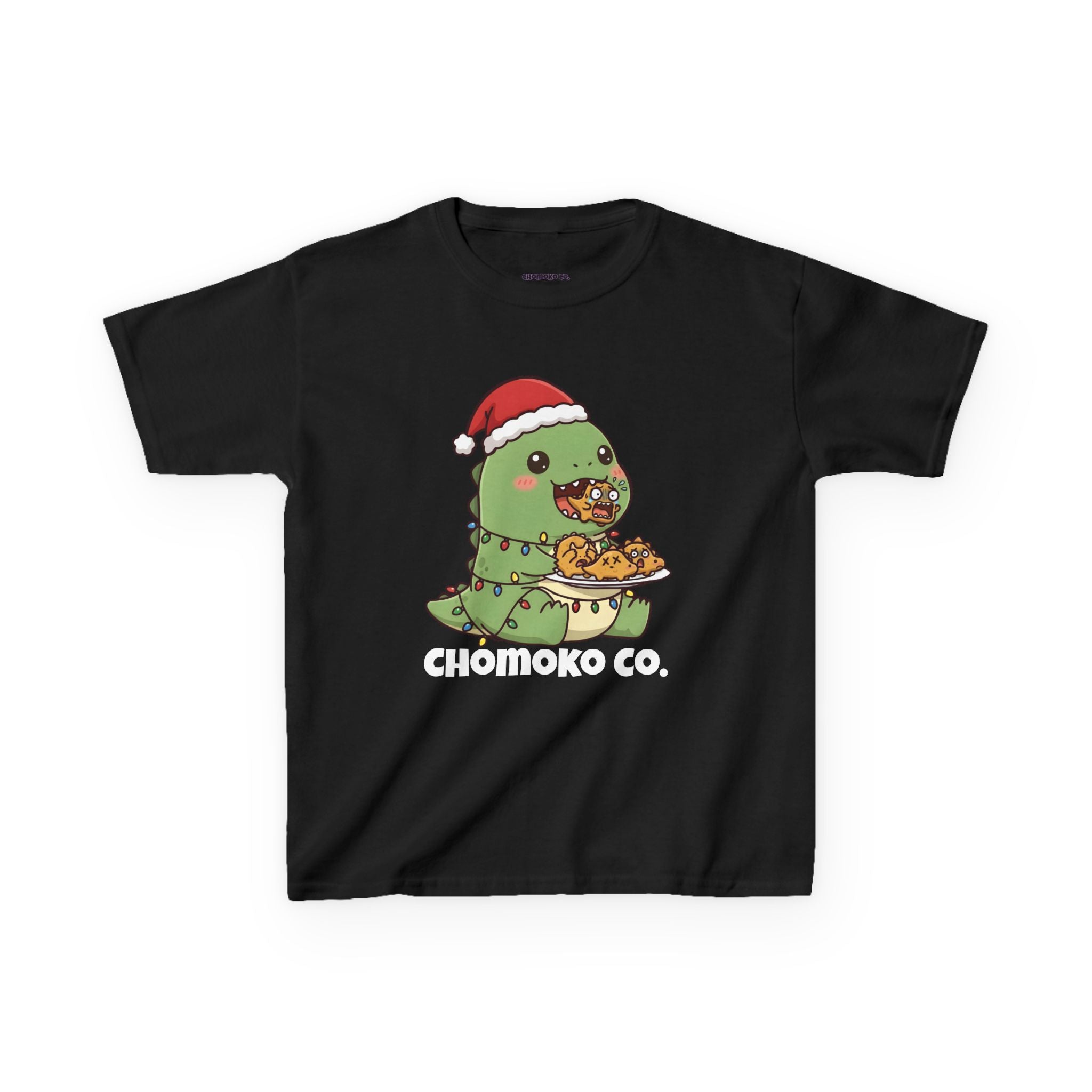 Tatsu with Christmas lights Kids Heavy Cotton™ Tee