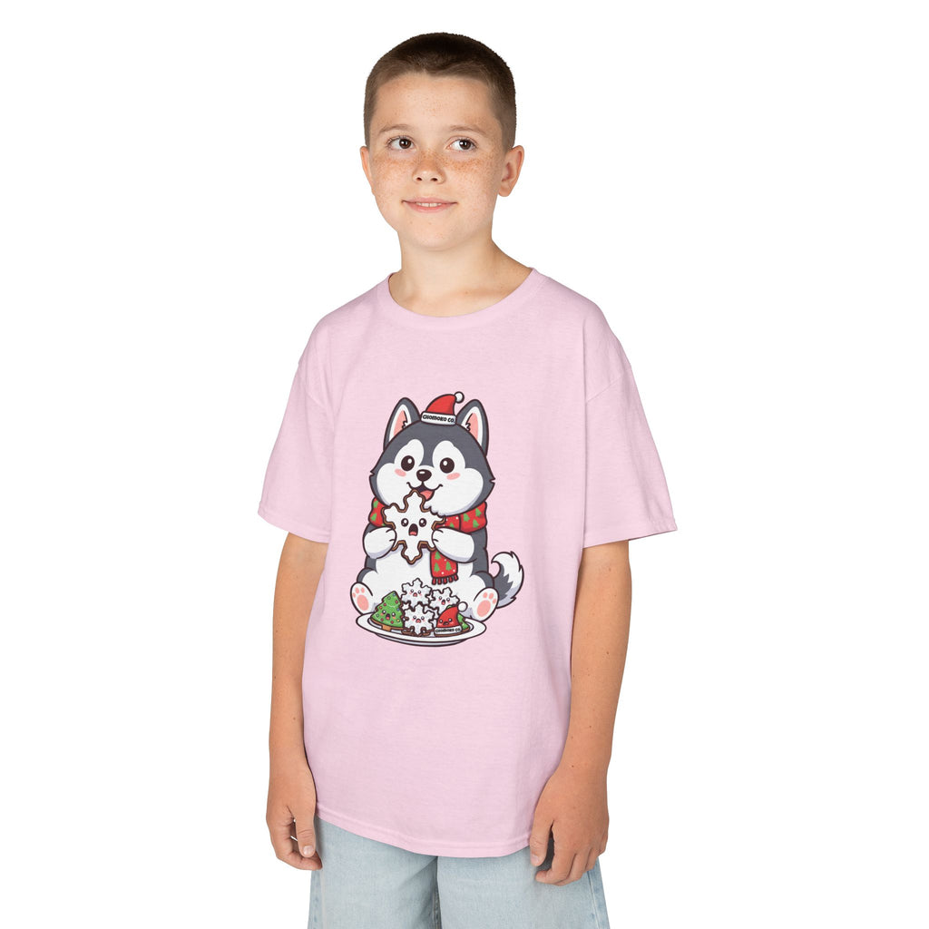 Koda eating Sugar cookies Kids Heavy Cotton™ Tee