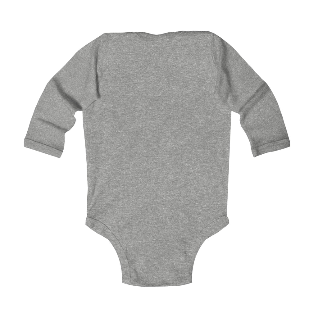 Kolby with Santa hat Infant Long Sleeve Bodysuit