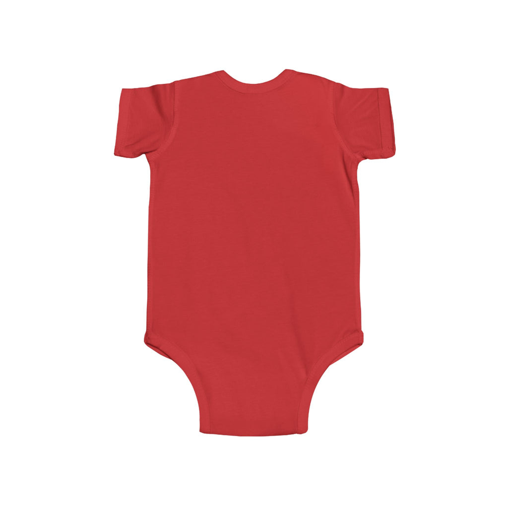 Nori with Christmas Cupcakes Infant Fine Jersey Bodysuit