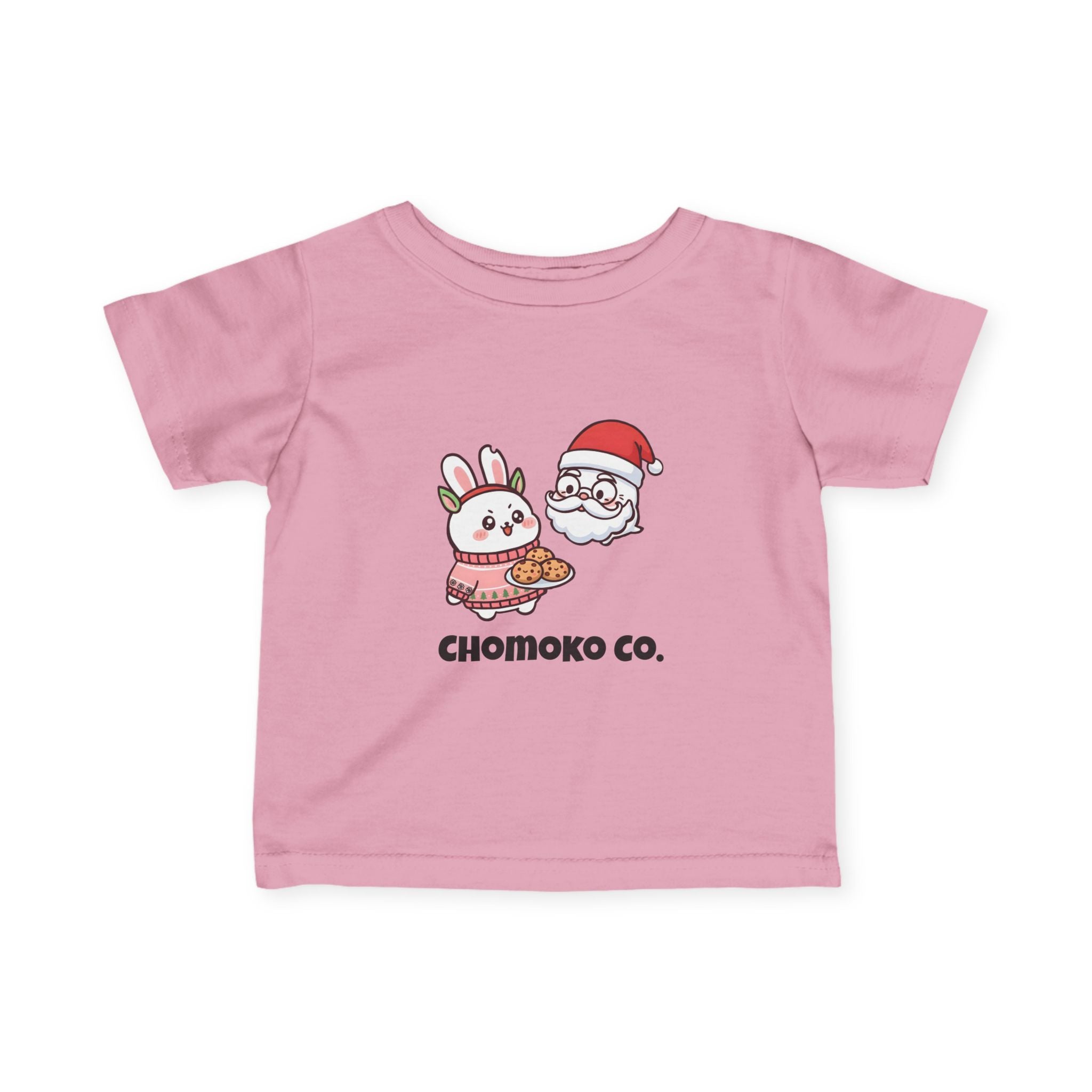 Chomoko and santa Oji Infant Fine Jersey Tee