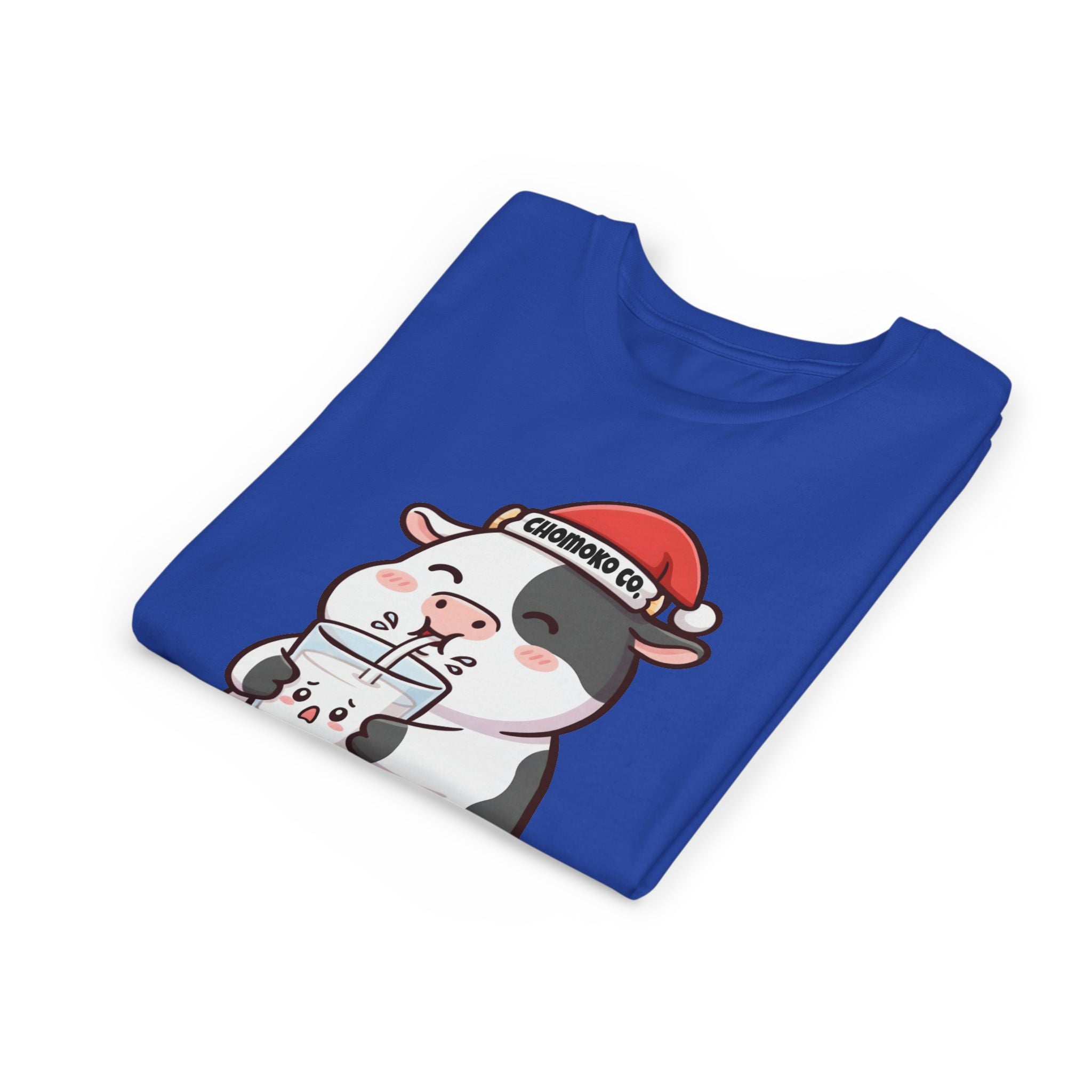 Kolby with Santa hat Youth Short Sleeve Tee