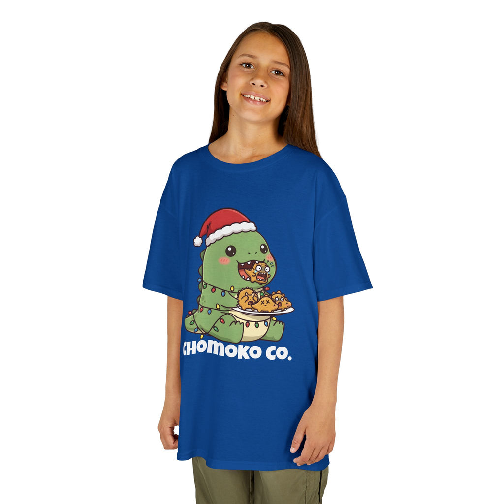 Tatsu with Christmas lights Kids Heavy Cotton™ Tee