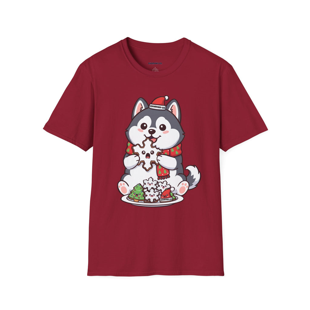 Koda eating Sugar cookies Unisex Softstyle T-Shirt