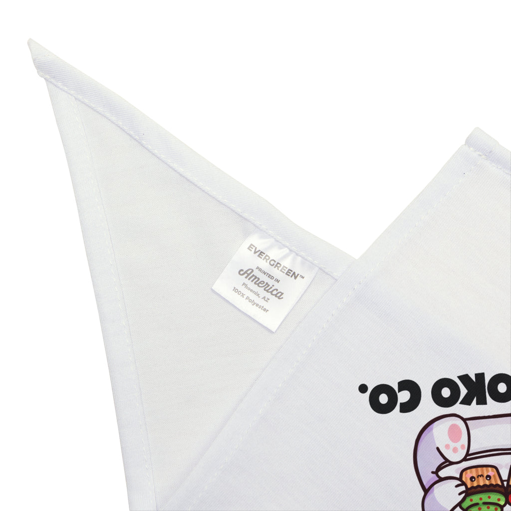 Nori with Christmas Cupcakes Pet Bandana