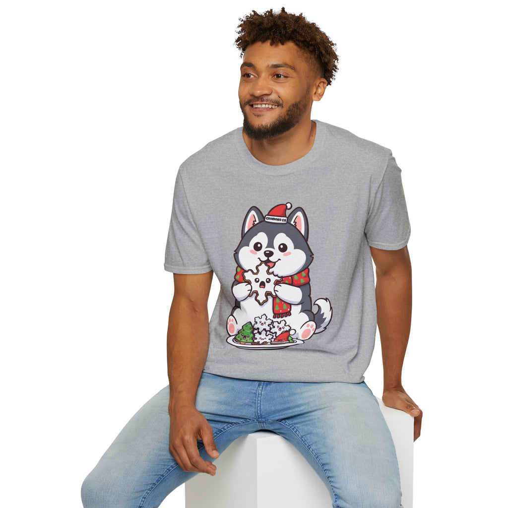 Koda eating Sugar cookies Unisex Softstyle T-Shirt