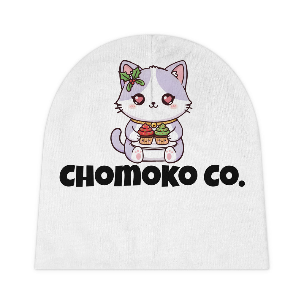 Nori with Christmas Cupcakes Baby Beanie