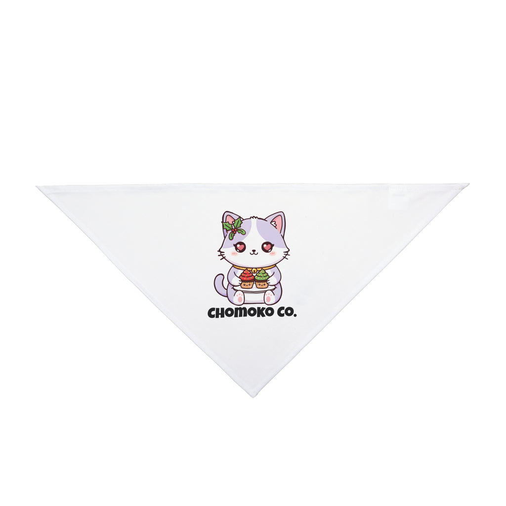Nori with Christmas Cupcakes Pet Bandana