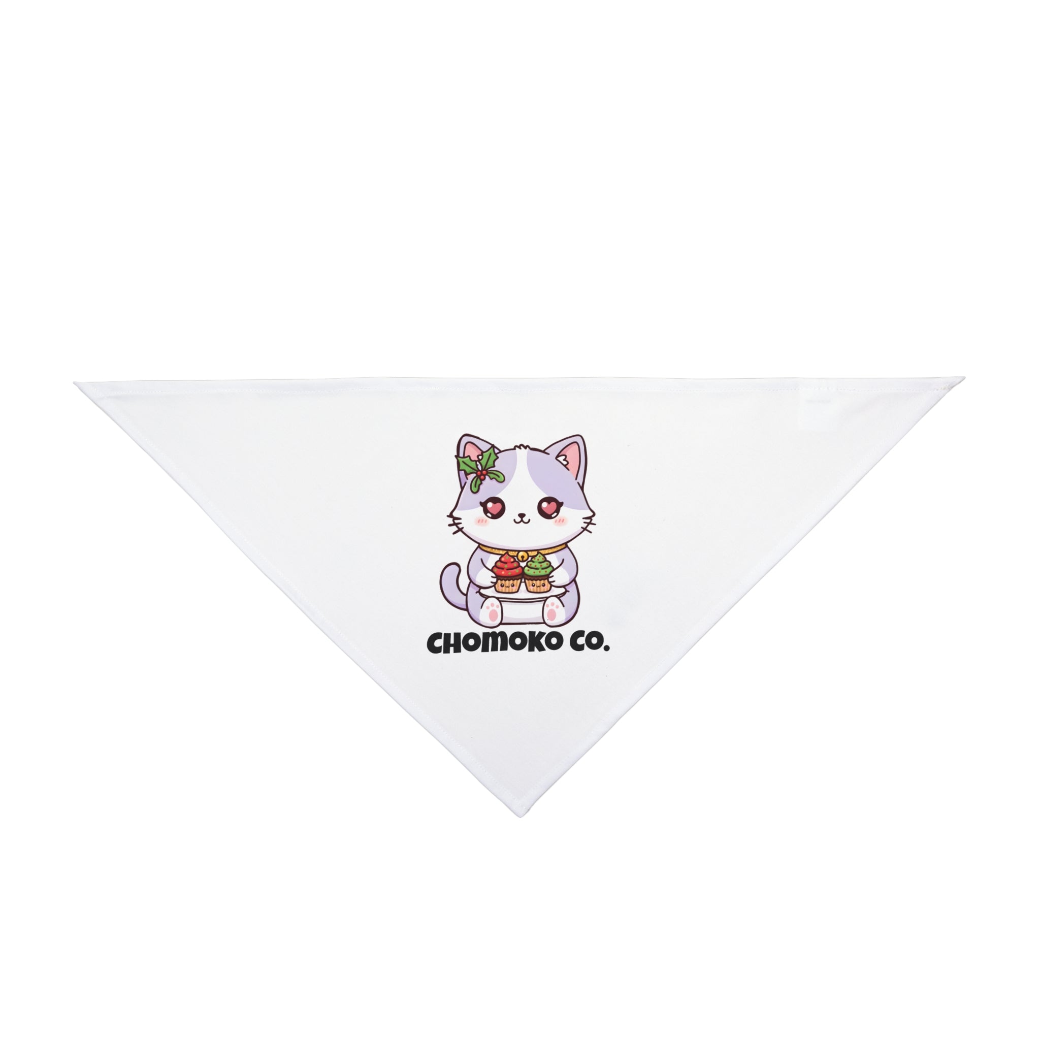 Nori with Christmas Cupcakes Pet Bandana
