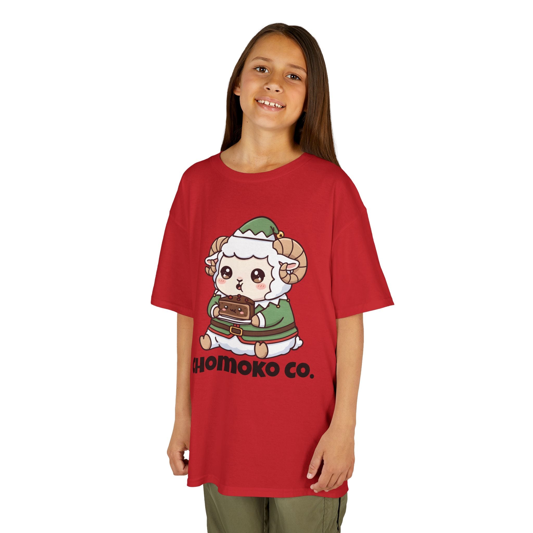 Bashi in an elf costume Kids Heavy Cotton™ Tee