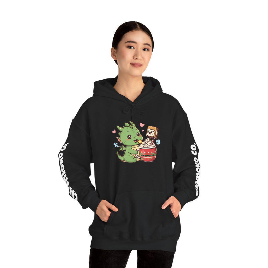 Koda eating Sugar cookies Unisex Heavy Blend™ Hooded Sweatshirt