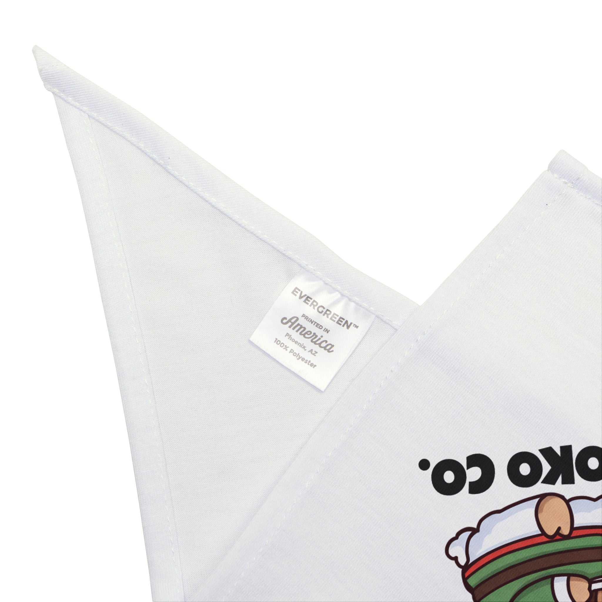 Bashi in an elf costume Pet Bandana