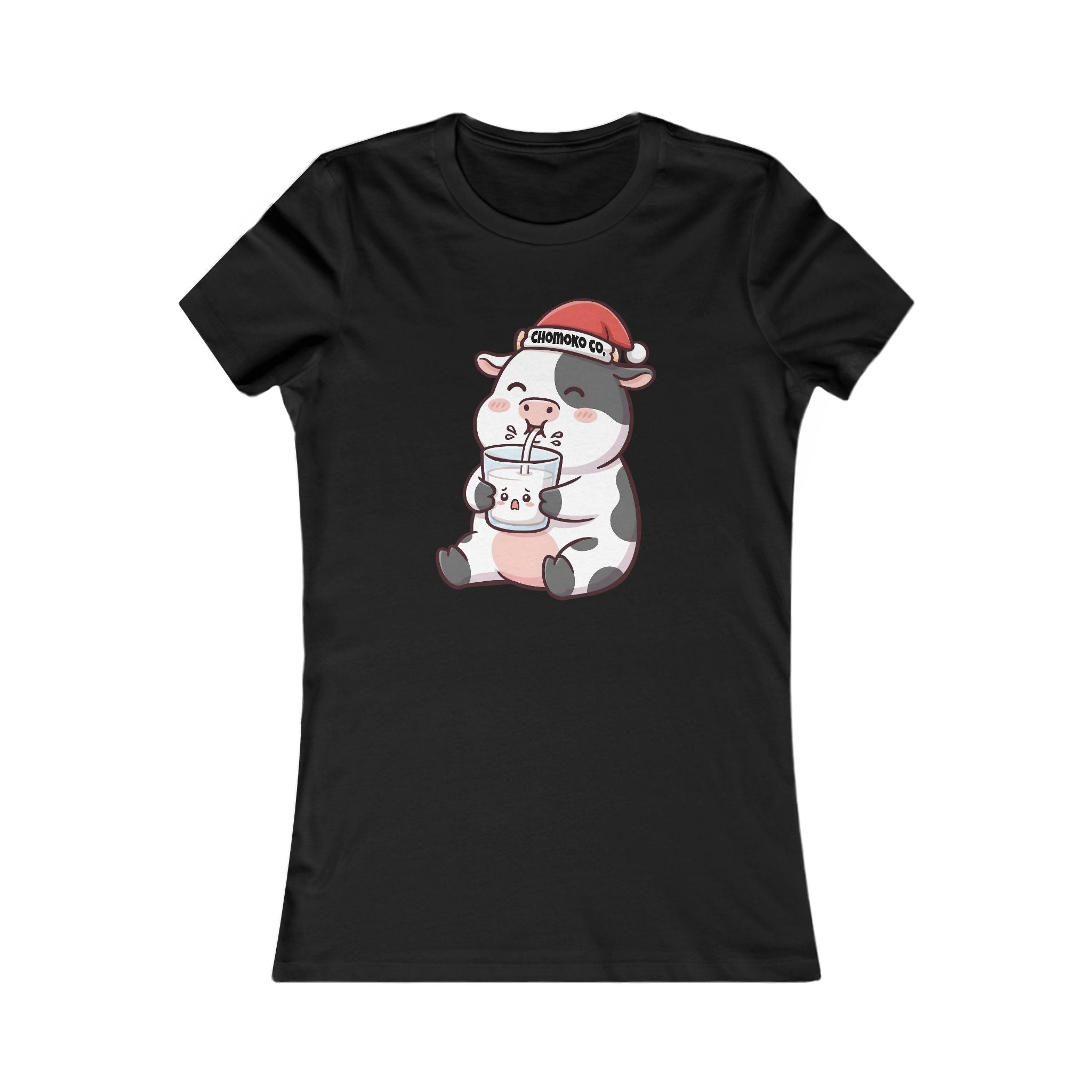 Kolby with a Santa hat Women's Tee