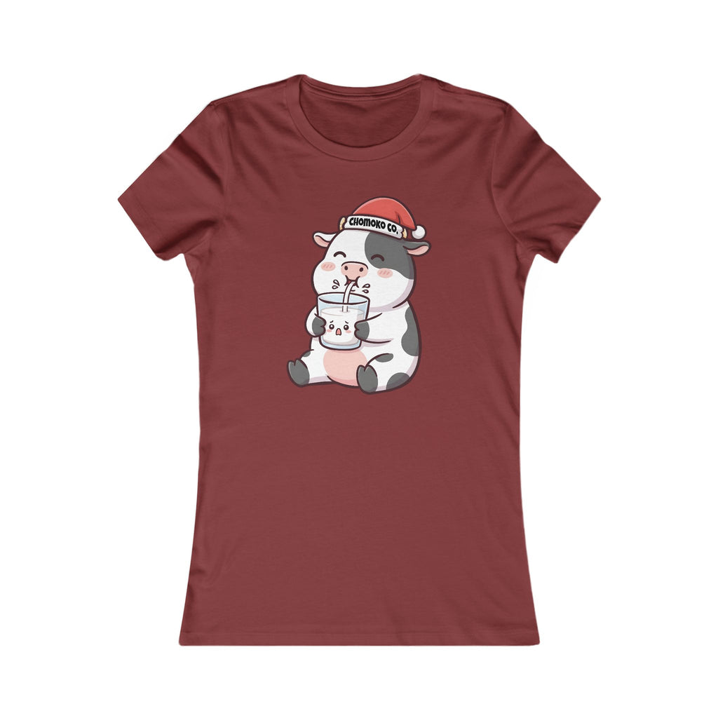 Kolby with a Santa hat Women's Tee