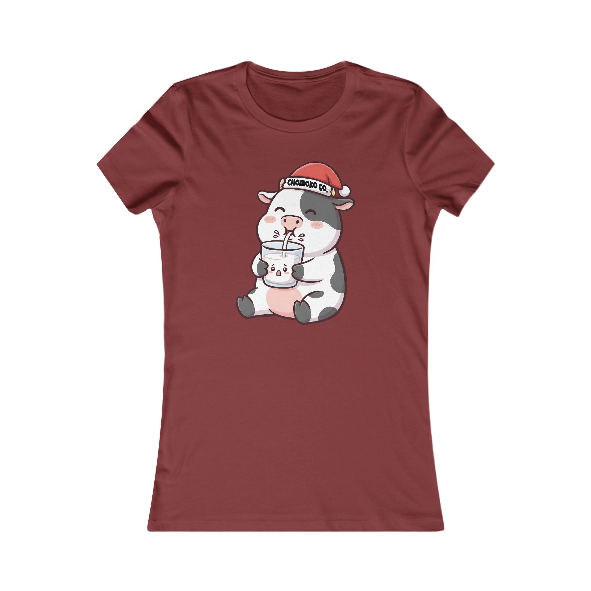 Kolby with a Santa hat Women's Tee