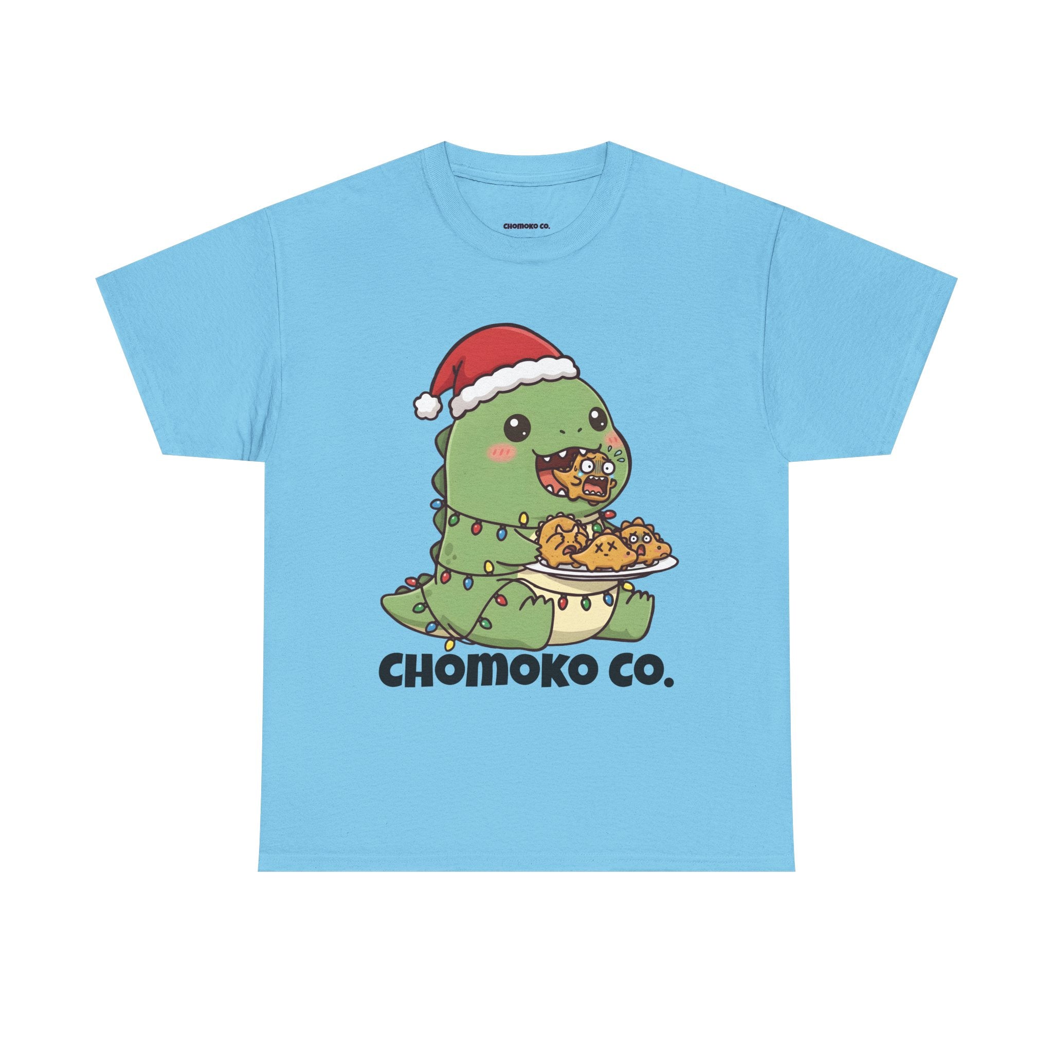Tatsu with Christmas lights Sharing Tee | Christmas Cute Holiday Shirt