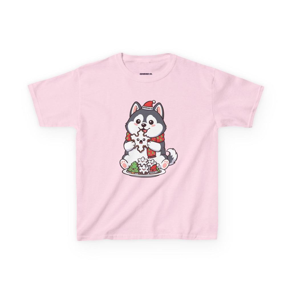 Koda eating Sugar cookies Kids Heavy Cotton™ Tee