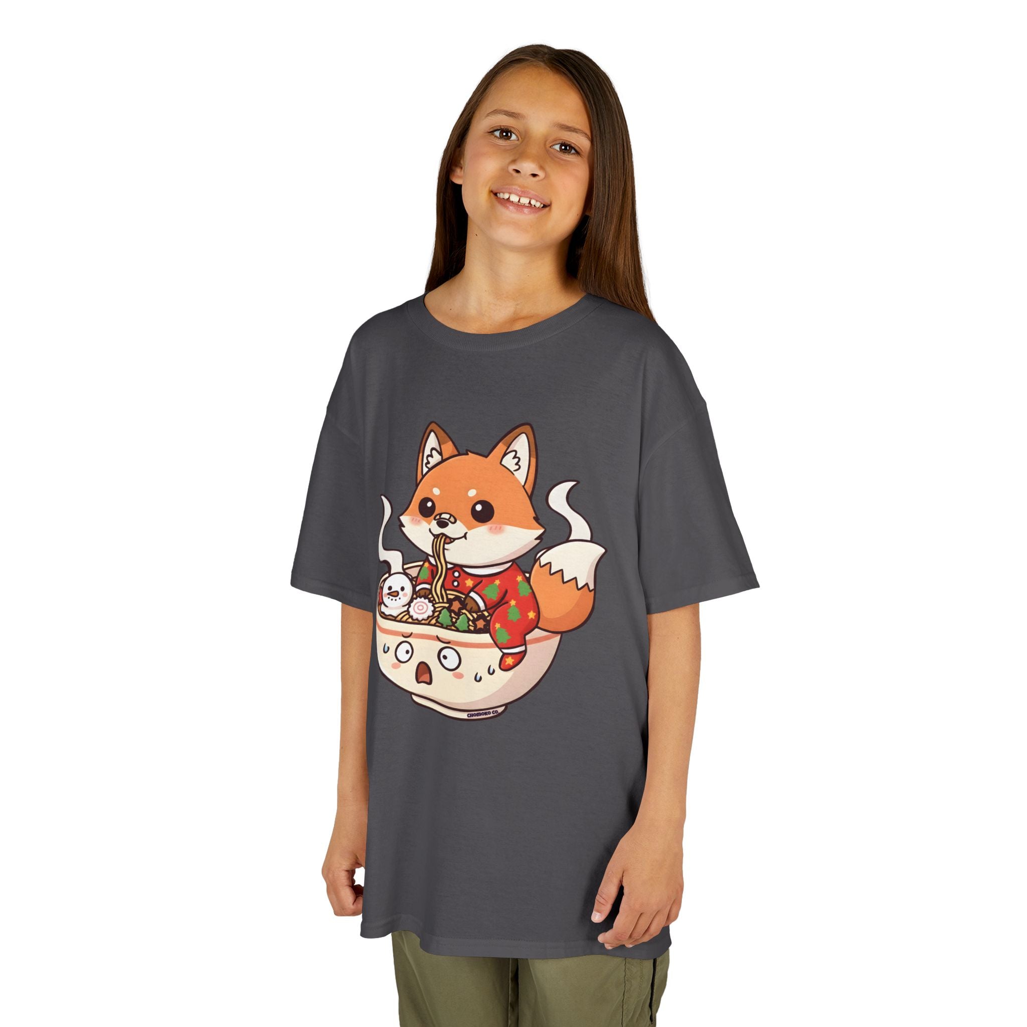Sumi in Christmas pajamas Kids Heavy Cotton™ Tee