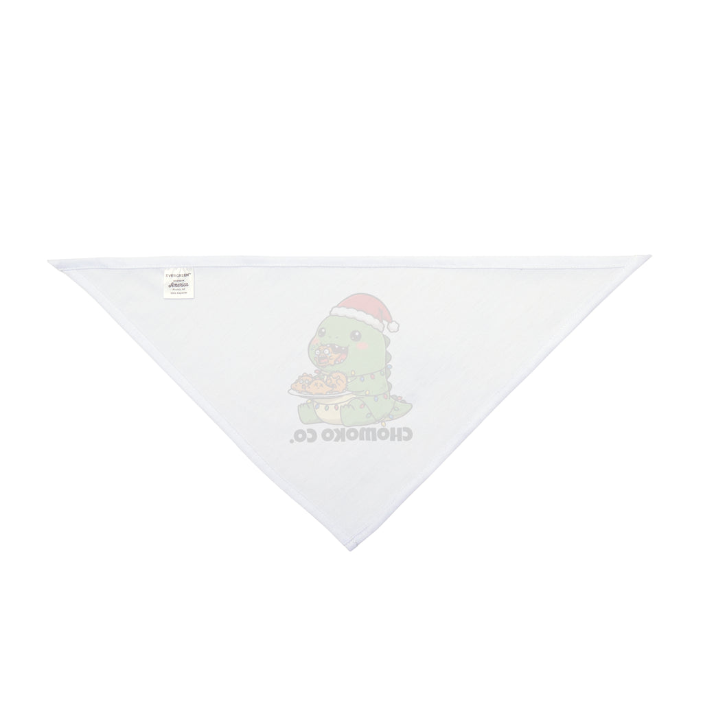 Tatsu with Christmas lights Pet Bandana