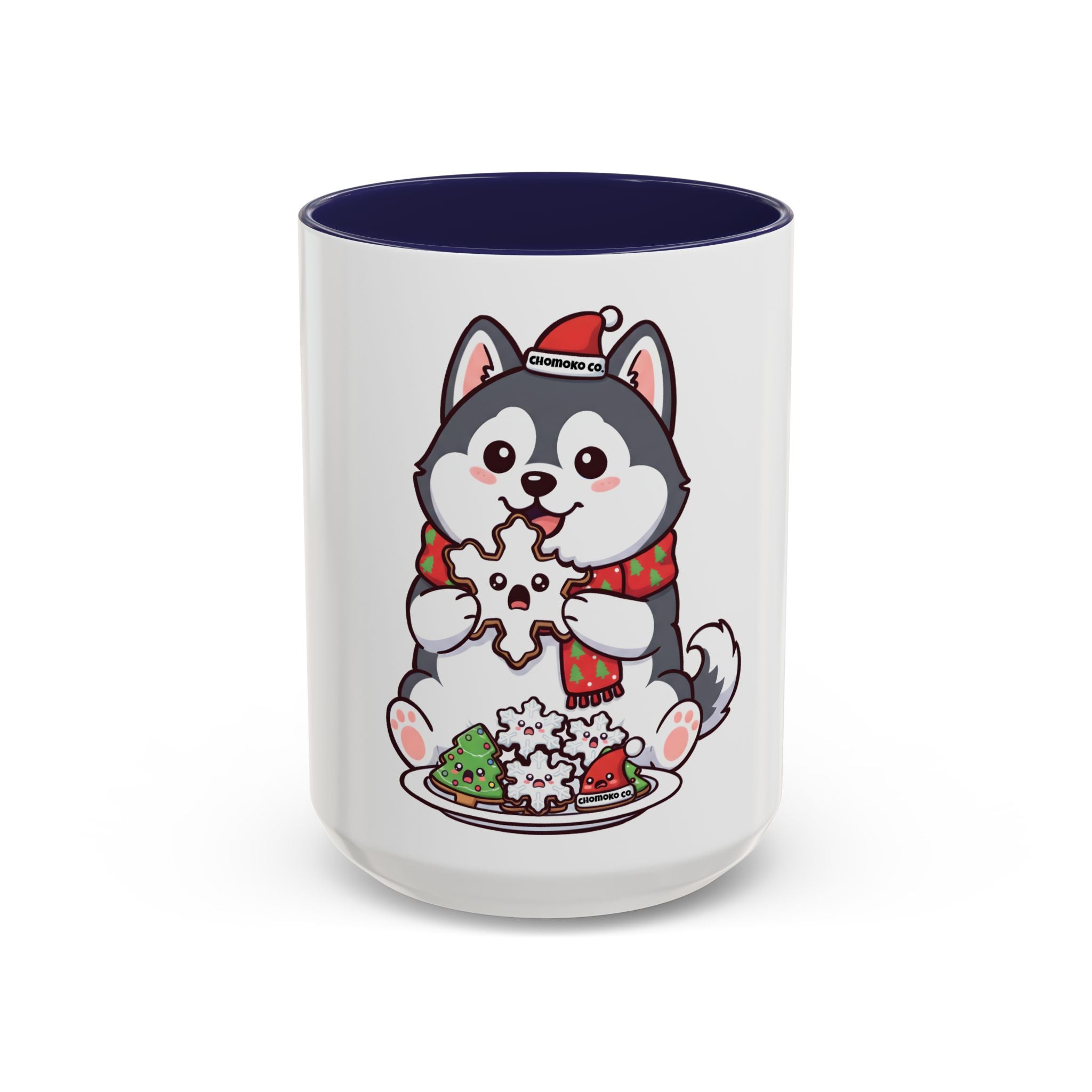 Koda eating Sugar cookies Accent Coffee Mug (11, 15oz)