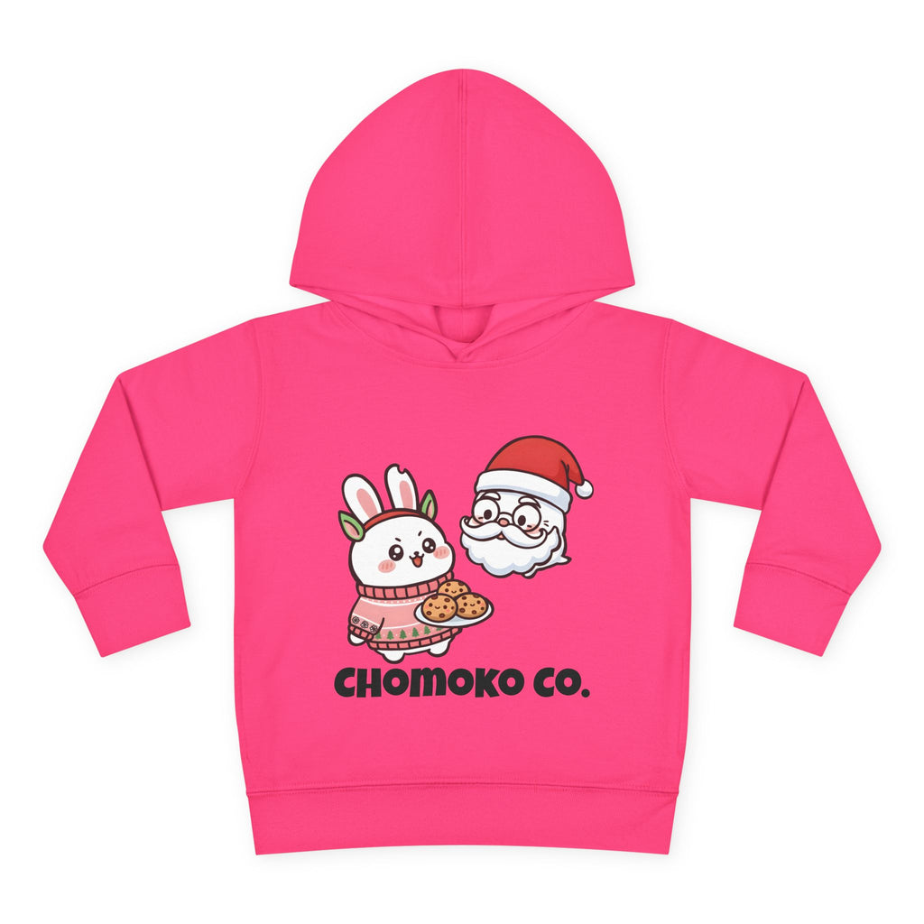 Chomoko and Santa Oji Toddler Pullover Fleece Hoodie