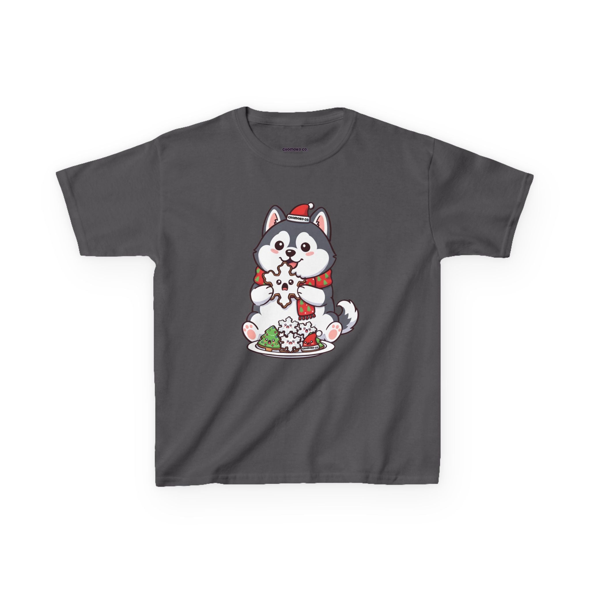 Koda eating Sugar cookies Kids Heavy Cotton™ Tee