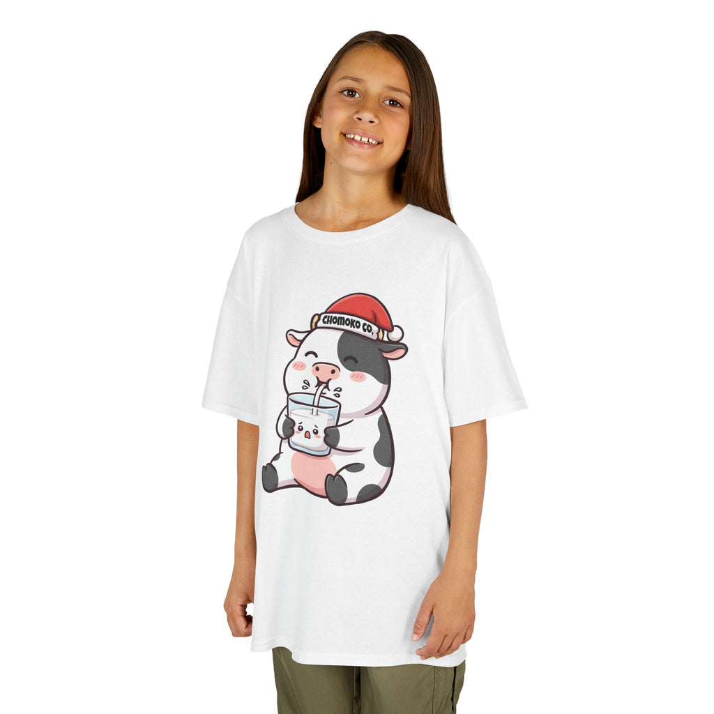 Kolby with Santa hat Kids Heavy Cotton™ Tee