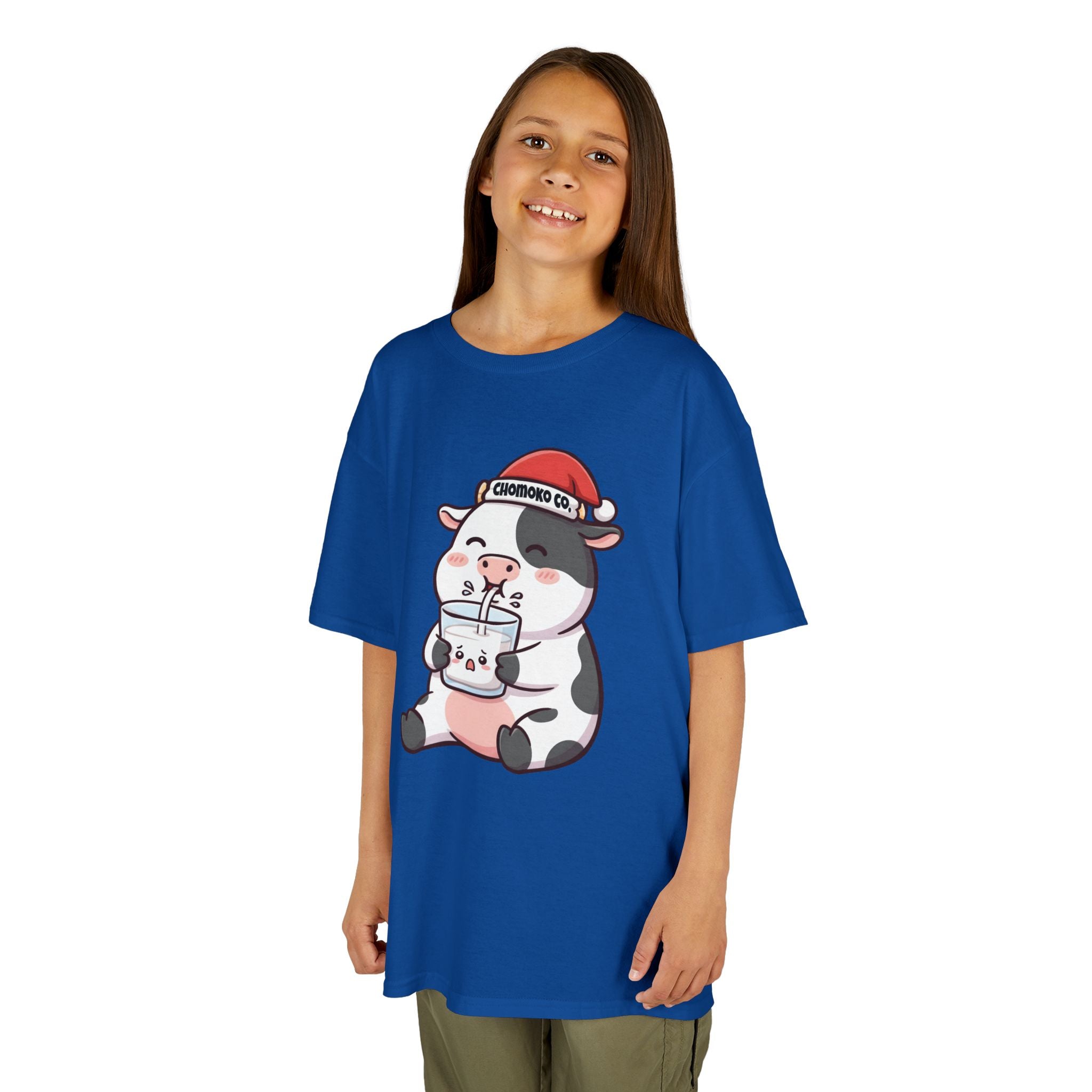 Kolby with Santa hat Kids Heavy Cotton™ Tee