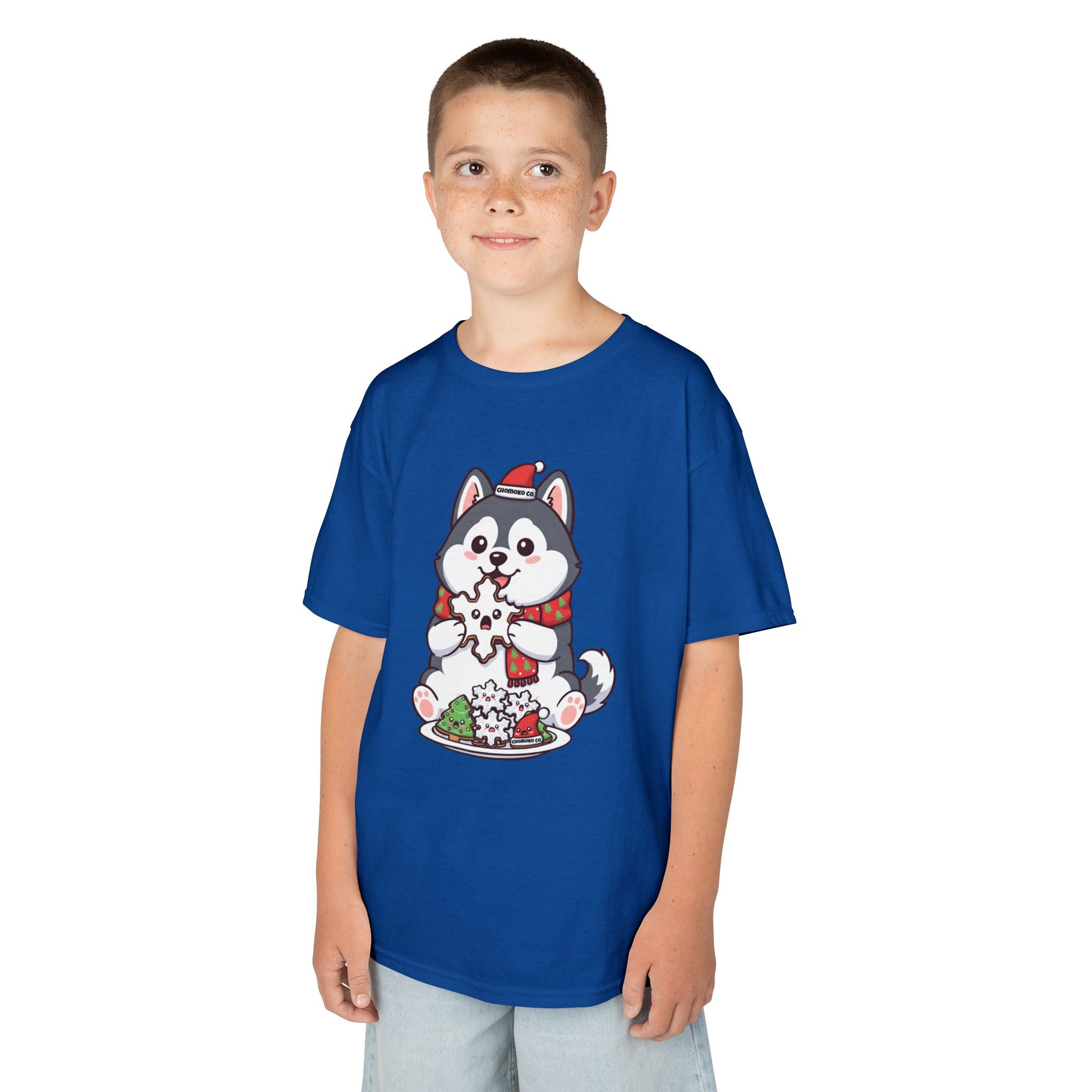 Koda eating Sugar cookies Kids Heavy Cotton™ Tee