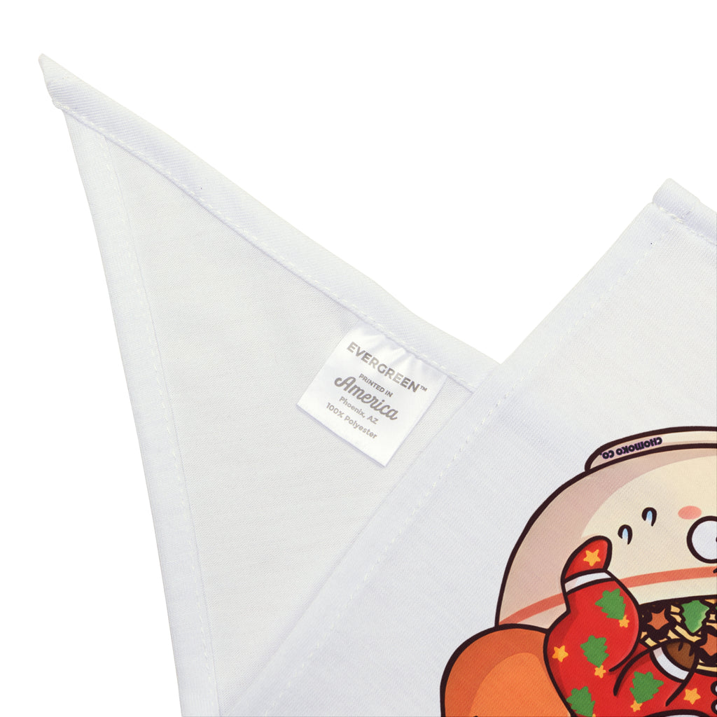 Sumi in Christmas pajamas Pet Bandana