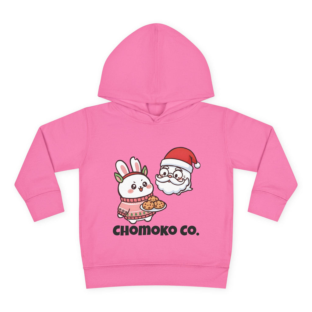 Chomoko and Santa Oji Toddler Pullover Fleece Hoodie