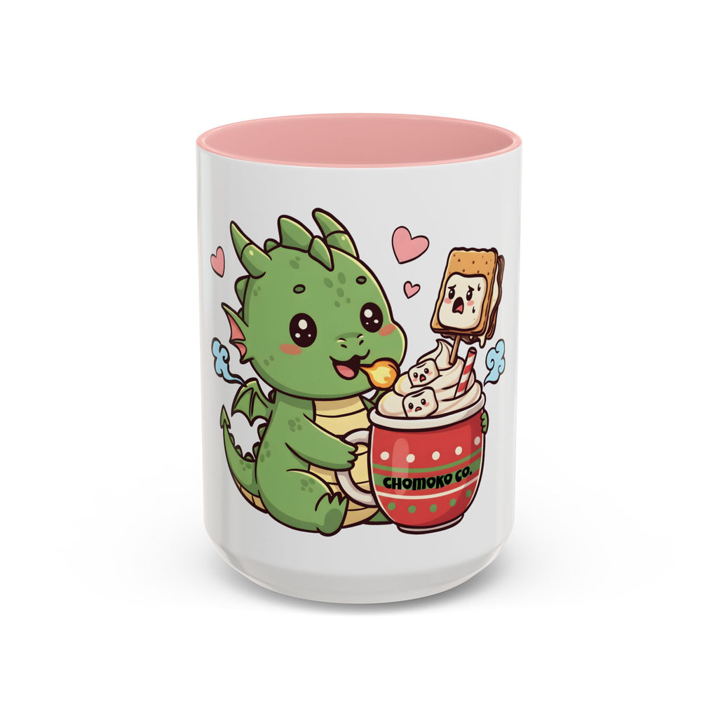 Rinzu drinking Hot chocolate Accent Coffee Mug (11, 15oz)