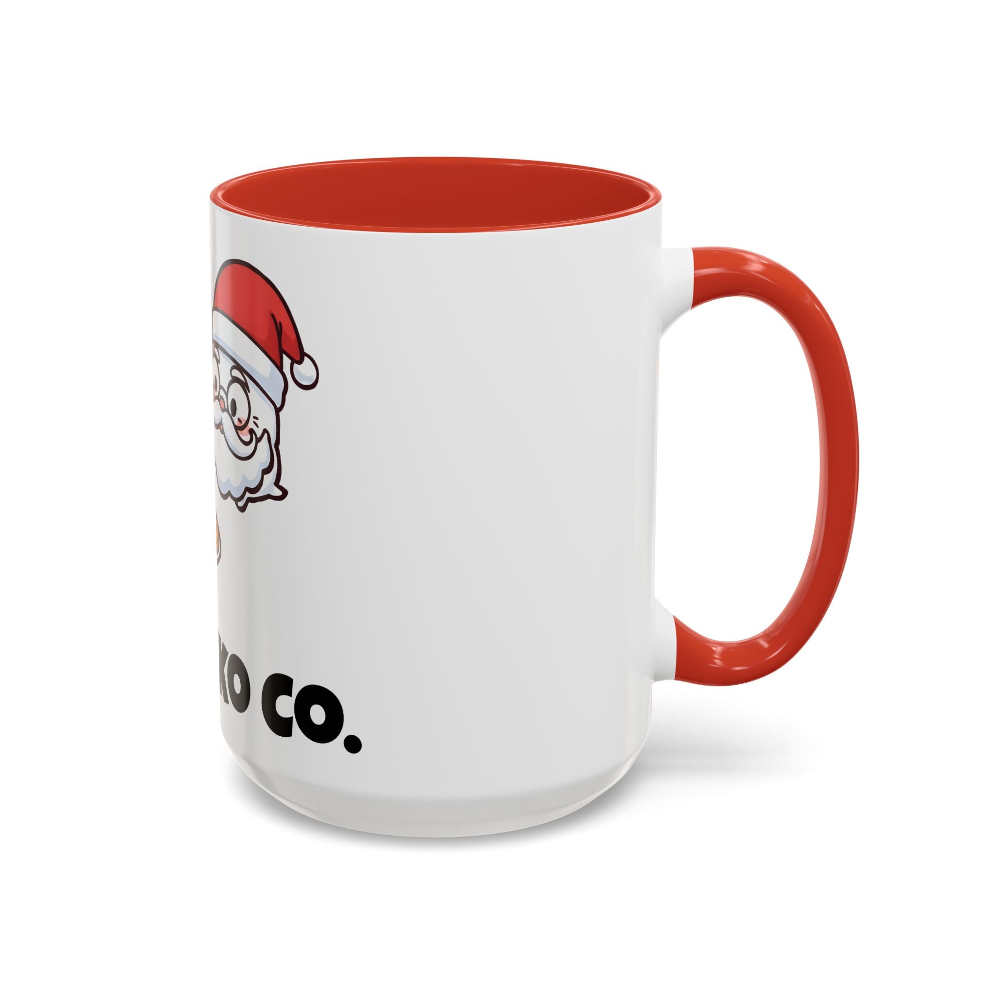 Chomoko and santa Oji Accent Coffee Mug (11, 15oz)