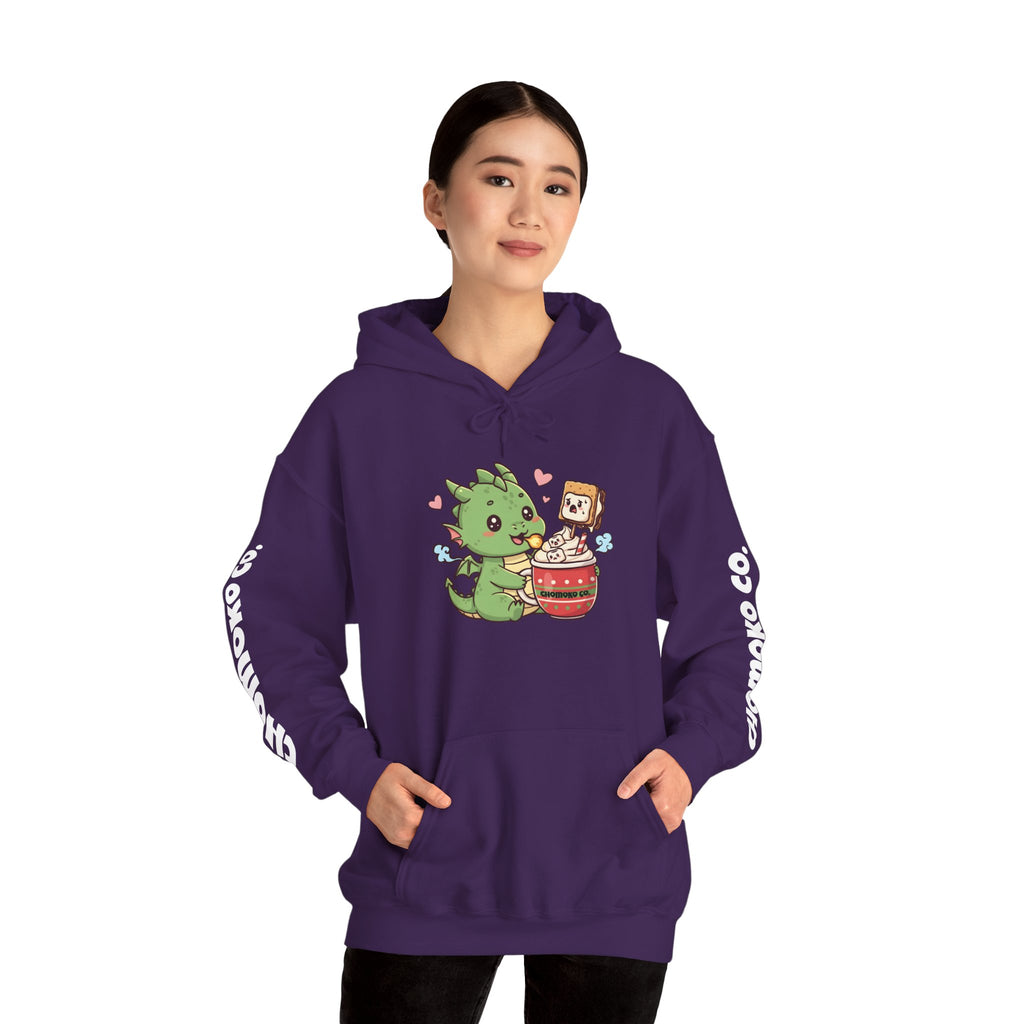Koda eating Sugar cookies Unisex Heavy Blend™ Hooded Sweatshirt