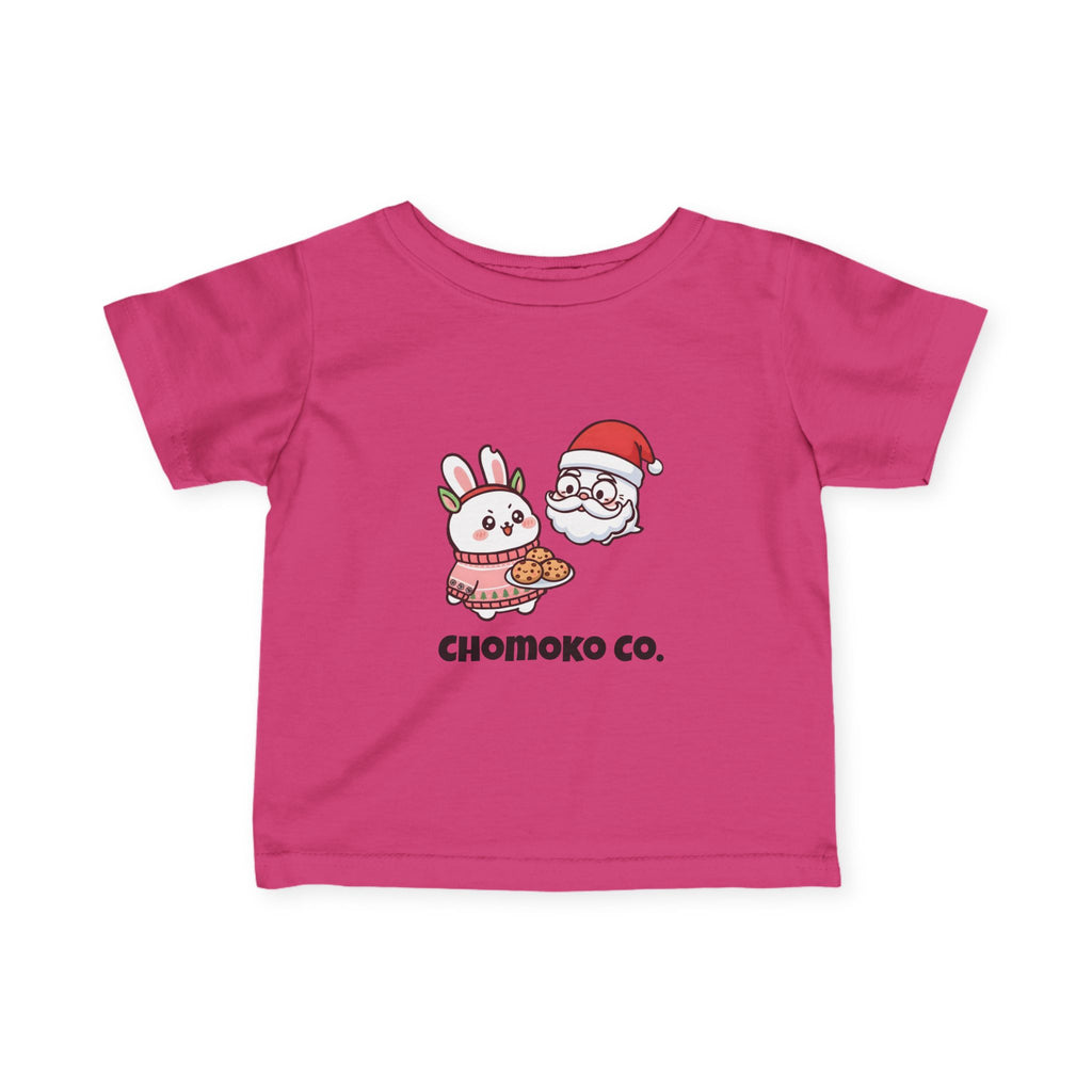 Chomoko and santa Oji Infant Fine Jersey Tee