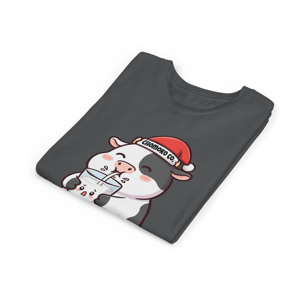 Kolby with Santa hat Youth Short Sleeve Tee