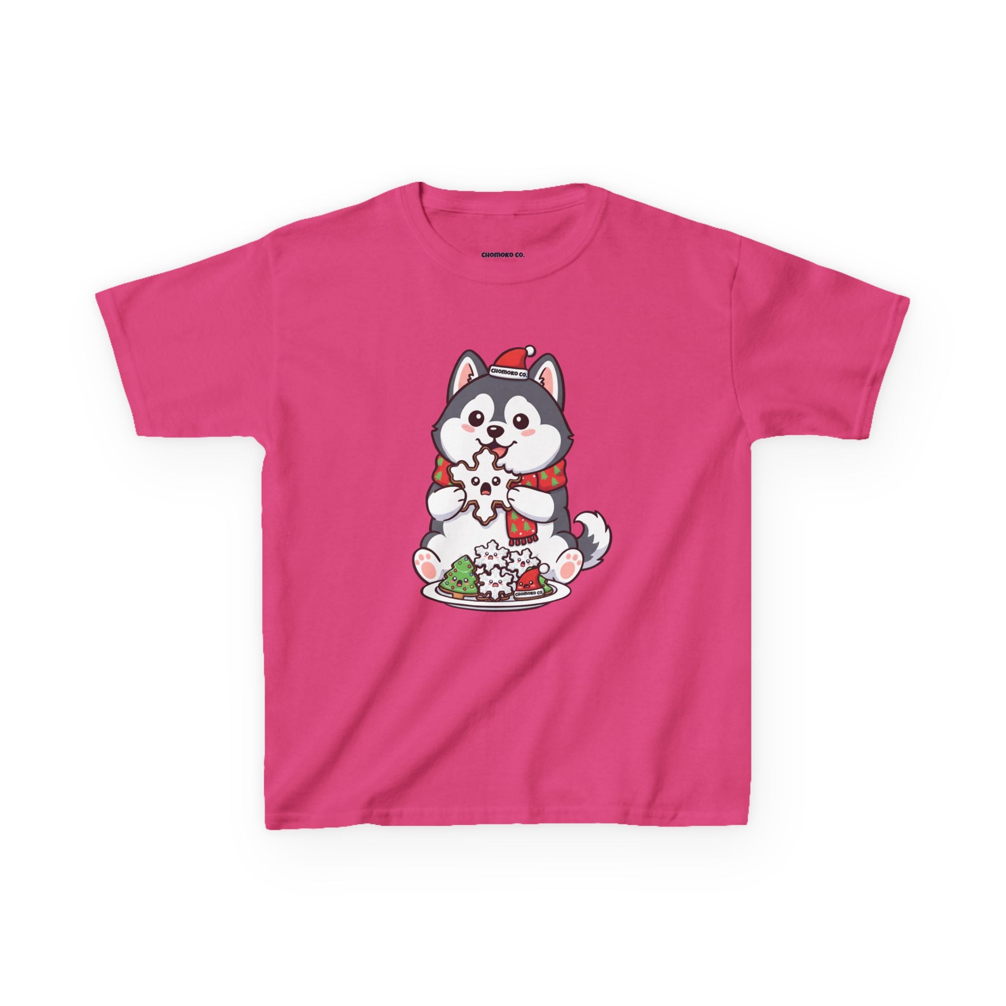 Koda eating Sugar cookies Kids Heavy Cotton™ Tee